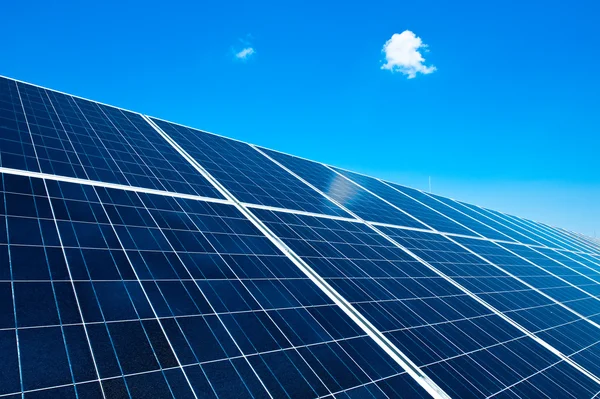Detalle de un panel solar —  Fotos de Stock