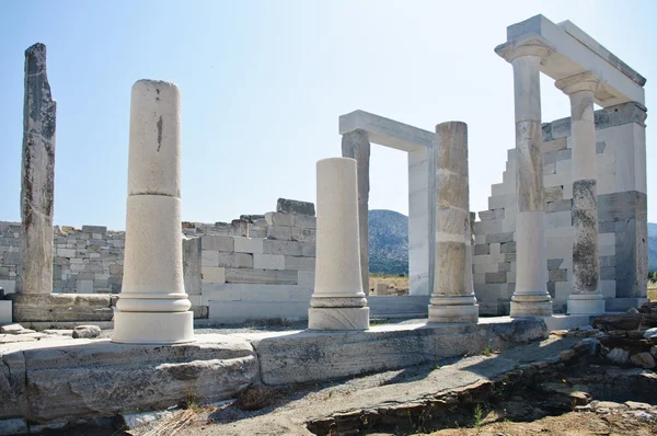 Ruinen und Säulen in Griechenland — Stockfoto