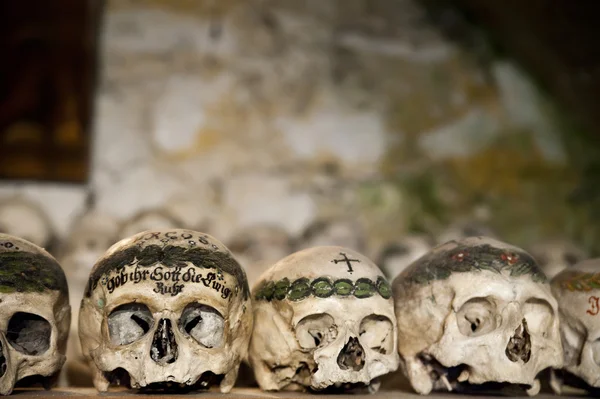 Malowane czaszki — Zdjęcie stockowe