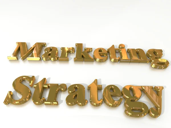 Marknadsföringsstrategi — Stockfoto