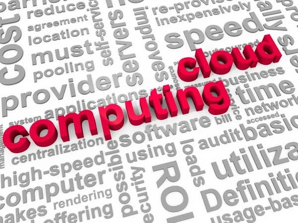 Cloud Computing — Stock Photo, Image