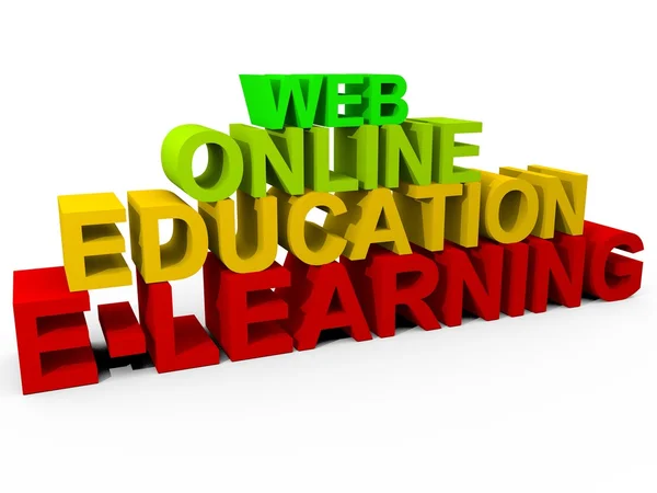Educação Online — Fotografia de Stock