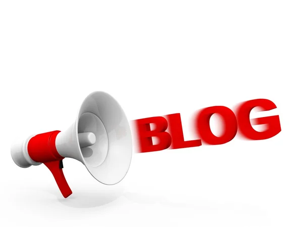 Blogging — Foto Stock