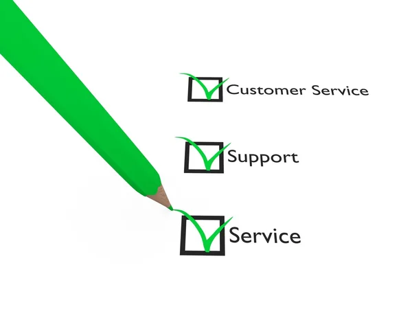 Serviço, suporte e serviço ao cliente — Fotografia de Stock