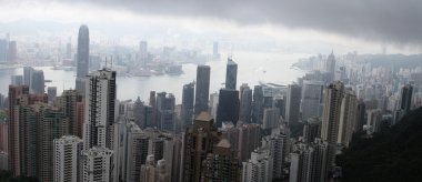 Hong kong tepe en iyi görünümü oluşturma