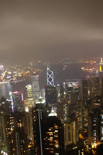 香港の丘からの眺め — ストック写真