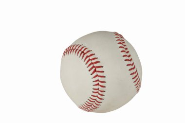 Baseball isolated on white clipart