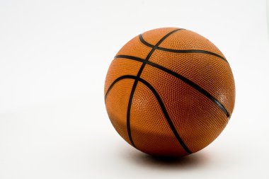 Single basketball clipart
