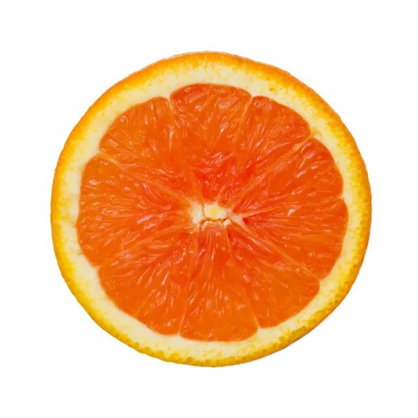 stock image Cross-section of an orange.