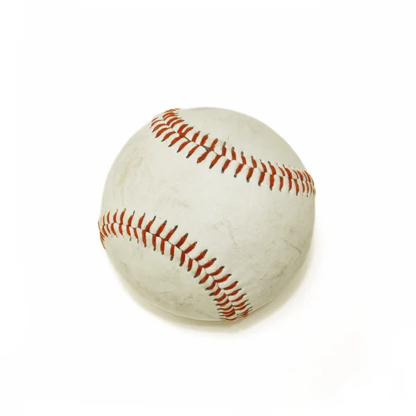 Baseball Isolato Bianco — Foto Stock
