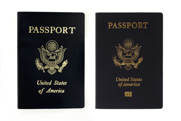 Régi vagy új útlevél — Stock Fotó
