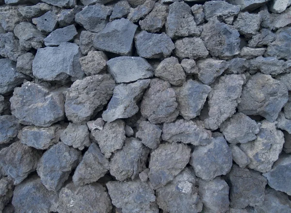 Tło Czarnego Bazaltu Kamienie — Zdjęcie stockowe