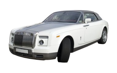 Posh car isolated clipart