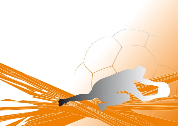 Fußball-Background 3d — стоковий вектор