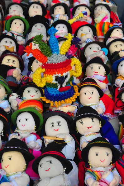 Children's cloth dolls — Stock Photo, Image