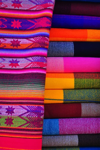 传统纺织品 — 图库照片