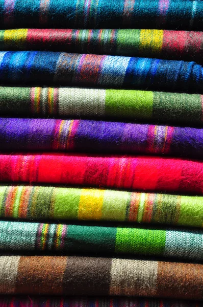 Traditionella textilier Stockbild