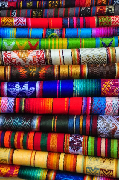 Traditionella textilier Stockbild