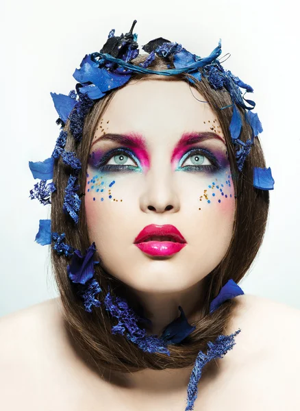 Ljusa makeup — Stockfoto