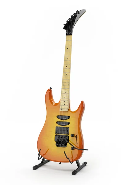 Este Modelo Guitarra Eléctrica —  Fotos de Stock