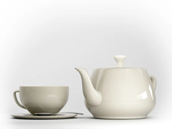 Filiżankę gorącej herbaty — Zdjęcie stockowe