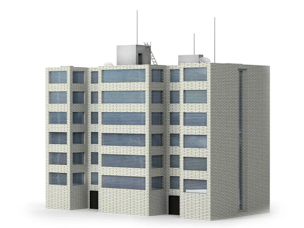 Denna Bild Byggnaden Våningar — Stockfoto