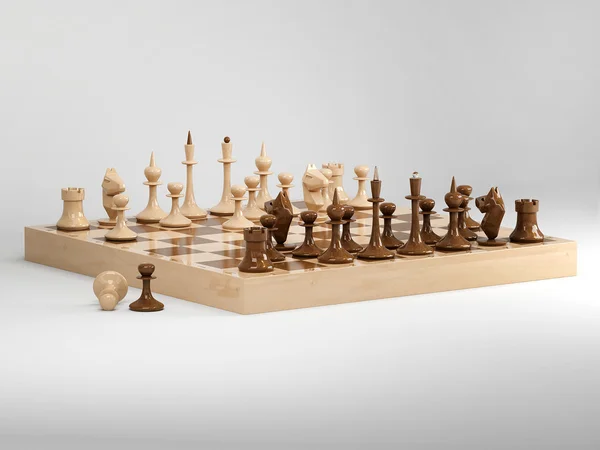 Шахматы 3 — стоковое фото
