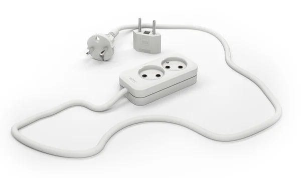 Network extension. Adapter — Stock Photo, Image