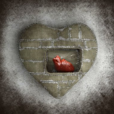 Heart in heart clipart