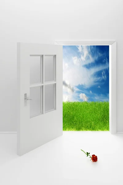 stock image Door nature