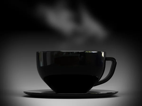Una taza de té caliente — Foto de Stock