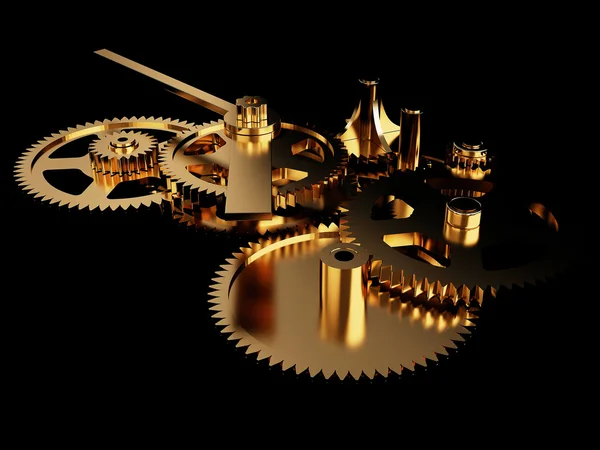 Clockwork Gold — Stock Photo, Image