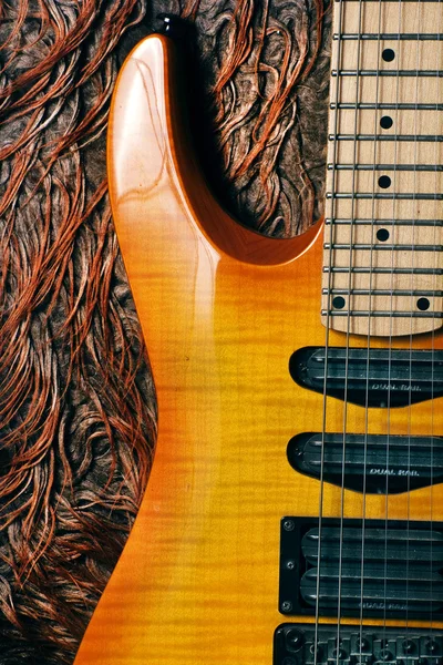 Guitarra vintage — Fotografia de Stock