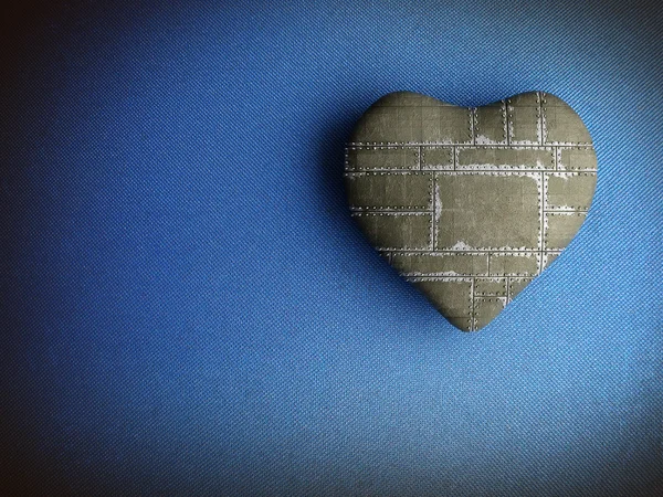 Patched heart — Stock Photo, Image