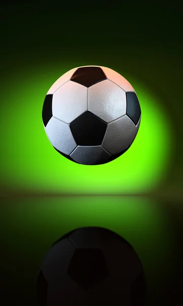 Footballl - Green — Stock Photo, Image