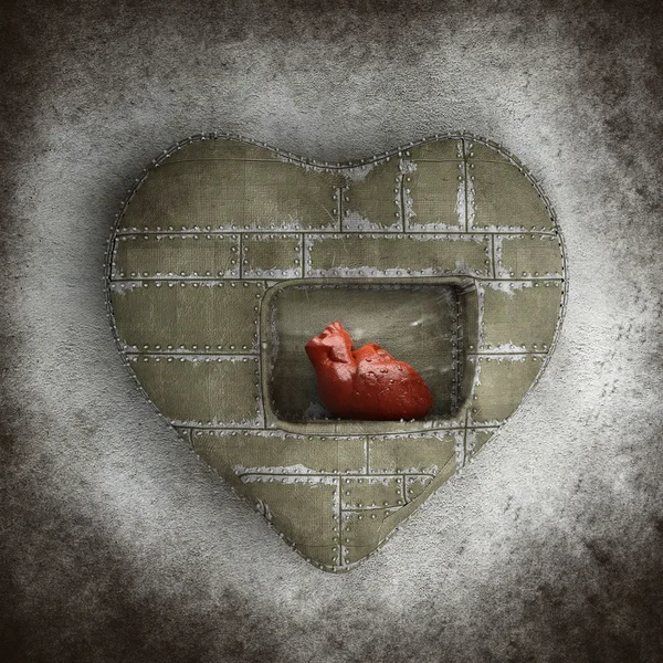 Kalp kalp — Stok fotoğraf