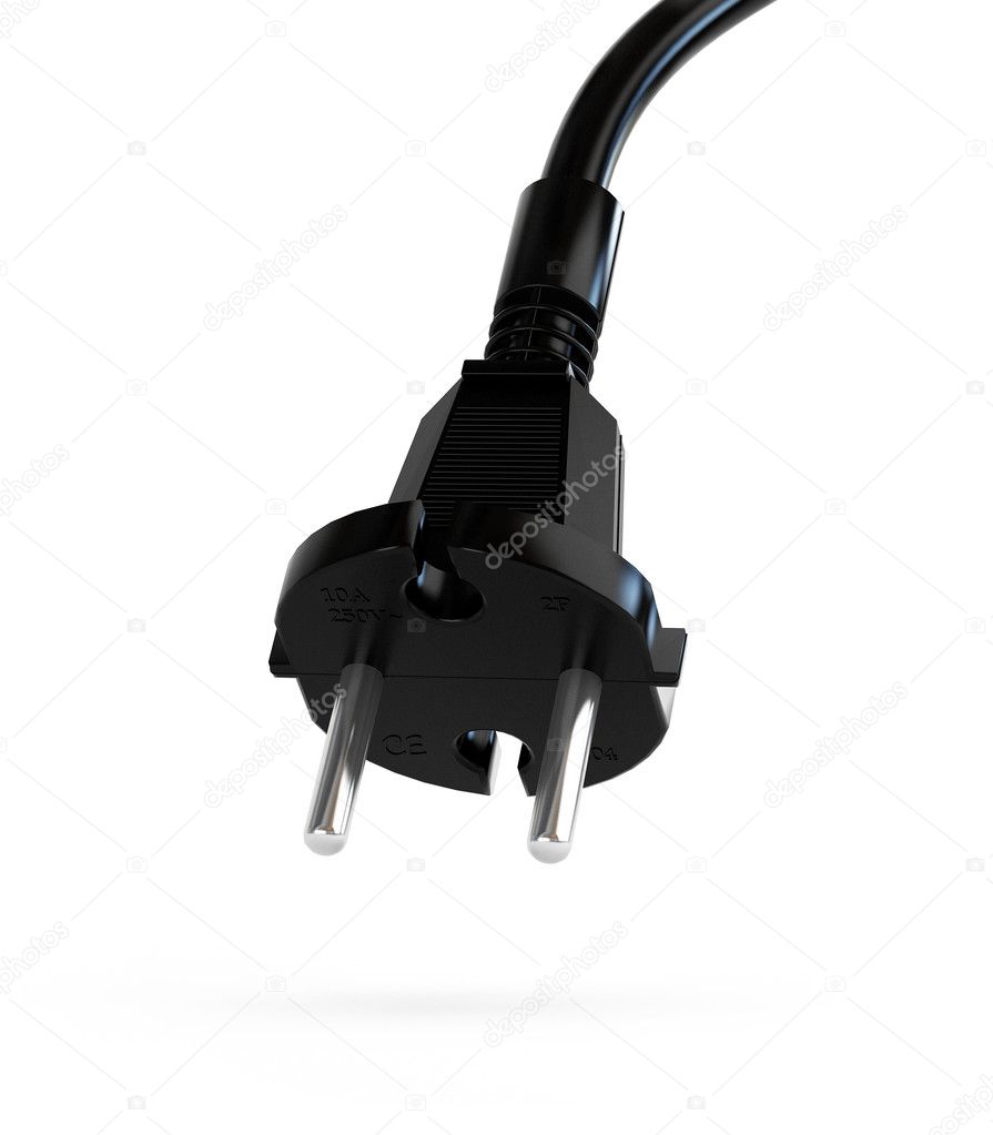 Electrical adapter black