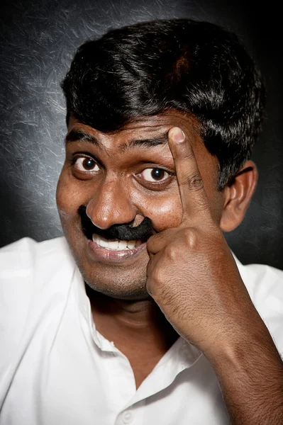 Stock image Indian man with moustache