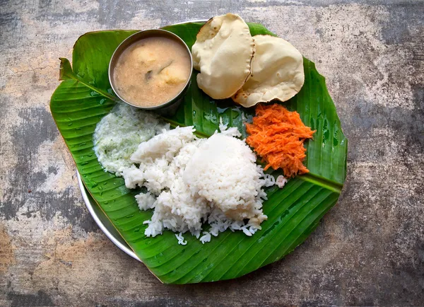 Indische vegetarische Gerichte — Stockfoto