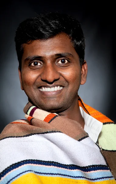 Happy Indian man smiling — Stock Photo, Image