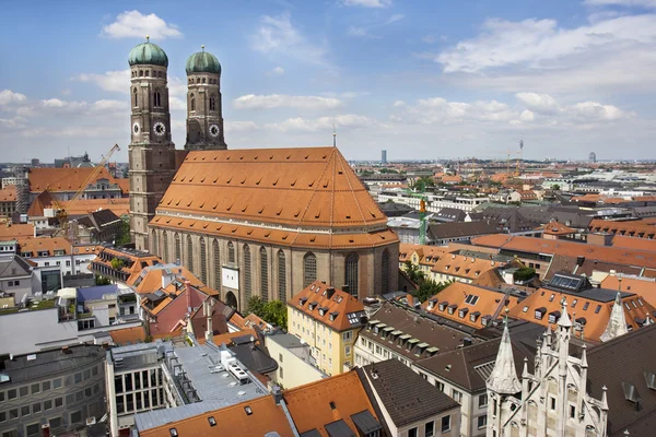 stock image Panorama of Munich