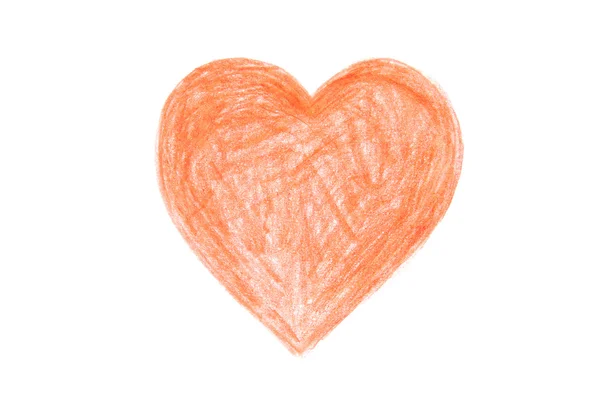 Счастливое сердце Валентины — стоковое фото