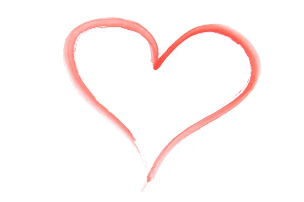Corazón San Valentín Feliz Dibujado —  Fotos de Stock
