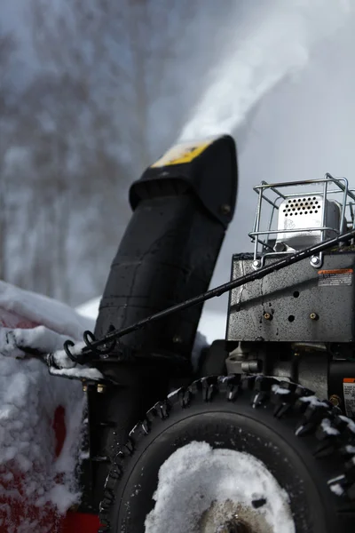 Máquina Soplado Nieve — Foto de Stock