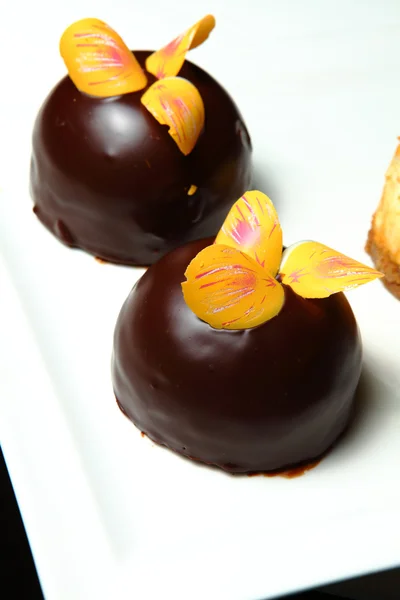 Dessert au chocolat — Photo