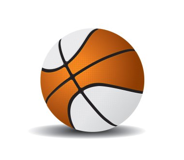 Basketball Ball Set 2 Vector Drawing clipart