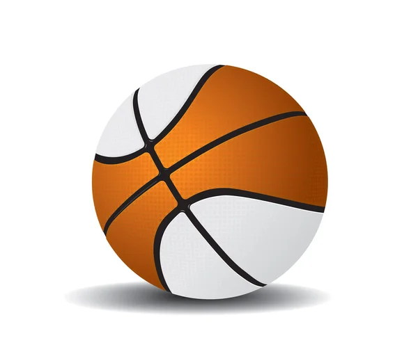 Kosárlabda Labda Készlet Rajzolóprogram — Stock Vector