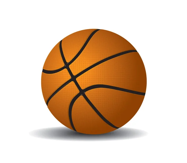Basket Boll Ange Vektor Ritning — Stock vektor