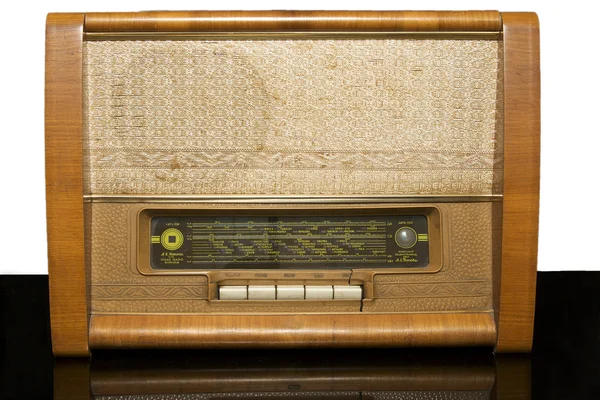 老式收音机 图库照片