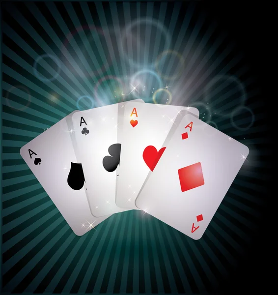 Poker Card — Stockový vektor